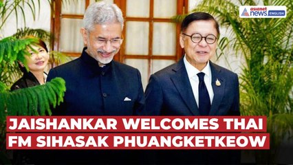India–Thailand Ties Get Boost: Jaishankar Welcomes FM Sihasak in Delhi