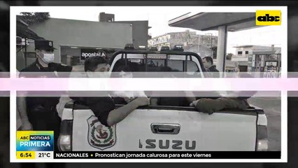 Cinco limpiavidrios son aprehendidos, por supuesto amedrentamiento a conductores en San Lorenzo