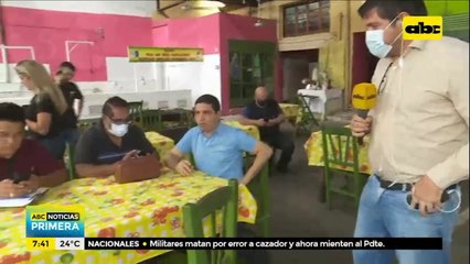 Director de Mercados encontró planilleros de la Municipalidad de Asunción