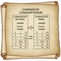 اللاتينية ٧ lingua latina التصريف الثاني للأفعال secund conjugation