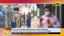 Con 5 a 30% de descuentos en canasta básica tras la campaña 