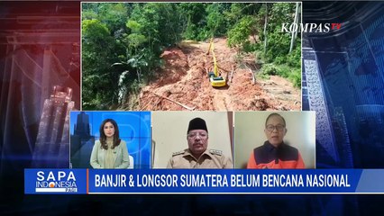 [FULL] Bupati Nagan Raya dan BNPB Soal Banjir-Longsor Sumatera Belum Berstatus Bencana Nasional