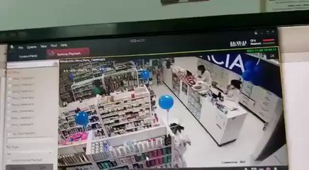 Asaltan a punta de pistola una farmacia sobre Mariscal López y Perú