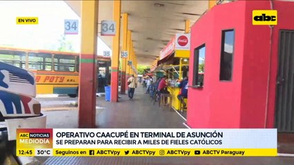 La Terminal De Asunción Espera A Miles De Fieles Católicos