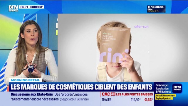 Morning Retail : Les marques de cosmétiques ciblent les enfants, par Eva Jacquot - 02/12