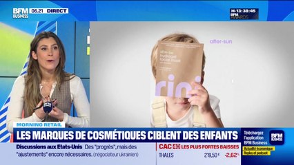 Morning Retail : Les marques de cosmétiques ciblent les enfants, par Eva Jacquot - 02/12