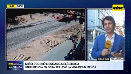 Niño recibió descarga eléctrica en plena obra de construcción en San Lorenzo