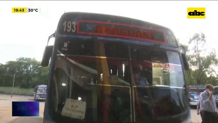 Dinatran controlará a buses en Caacupé durante toda la semana