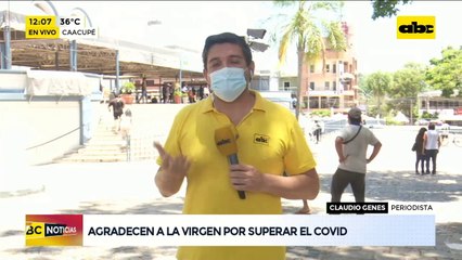 Caacupé 2021: Miles de feligreses llegan hasta la Basílica