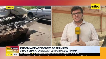 Epidemia de accidentes de tránsito