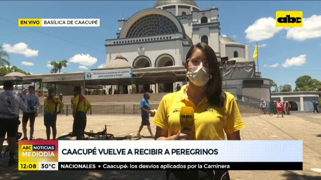 Caacupé vuelve a recibir a peregrinos