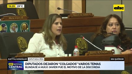 Diputados dejan colgados varios temas