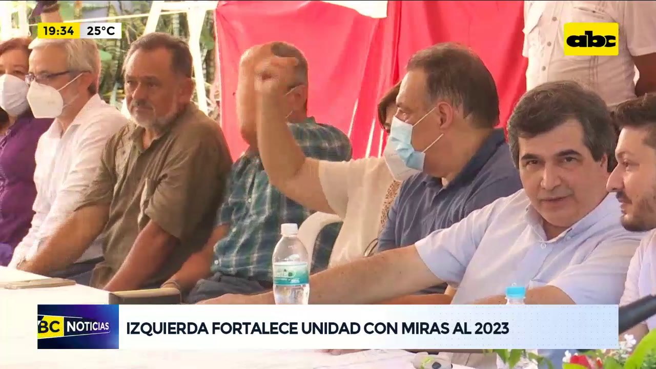 Izquierda fortalece unidad con miras al 2023