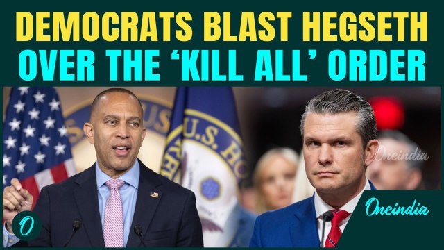 Rep. Jeffries RIPS Into Hegseth over DOUBLE STRIKE on Venezuelan Drug Boats | ‘White House is LYING’