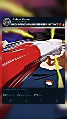 WHEN SON GOKU AWAKEN ULTRA INSTINCT 💔 🔥