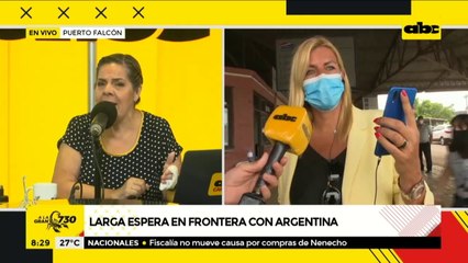 Falta de documentos generaría retraso para cruzar la frontera con Argentina