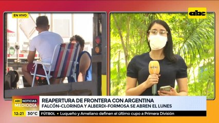Pasos Falcón-Clorinda y Alberdi-Formosa se abren el lunes
