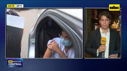 Gran concurrencia para tercera dosis en la Costanera de Asunción