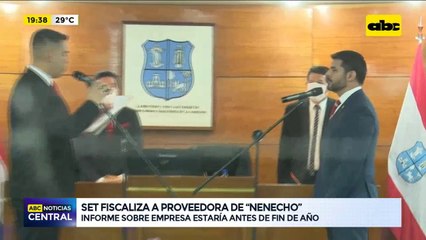 SET fiscalizará a proveedora de Nenecho