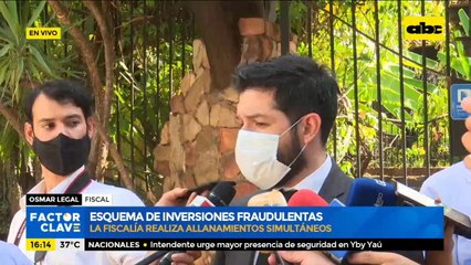 Allanamientos por el caso esquema Ponzi