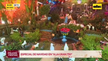 Pesebre hidráulico de la familia Sabaté, una tradición navideña
