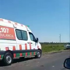 Bus que protagonizo accidente en Clorinda
