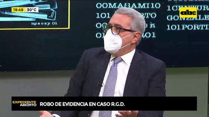 Robo de evidencias en el caso de Ramón González Daher