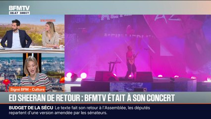 Ed Sheeran de retour : BFMTV était à son concert - 02/12