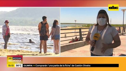 Playas de Asunción, Sanber y Areguá no aptas