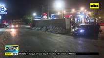 Camión De Gran Porte Volvó En Villa Elisa