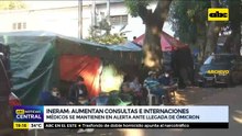 Aumentan consultas e internaciones covid