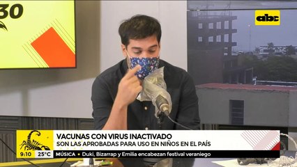 Guillermo Sequera: "Vacunas con virus inactivado son las aprobadas en niños"