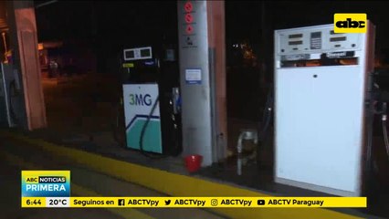 Asaltan a un playero de estación de servicios en Capiatá