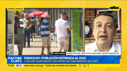 Población estimada al 2022 es de 7.453.695 habitantes