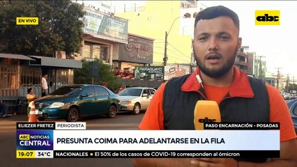 Coimas para adelantamientos provocan incidentes en la cabecera de Encarnación - Posadas