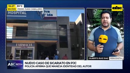 Nuevo caso de sicariato en PJC