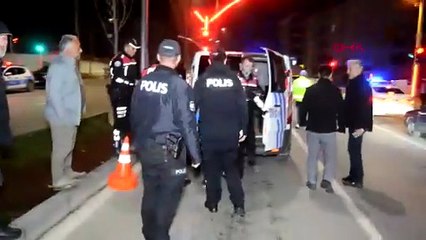 ''Dur'' ihtarından kaçarken öyle birinin aracına çarptı ki...