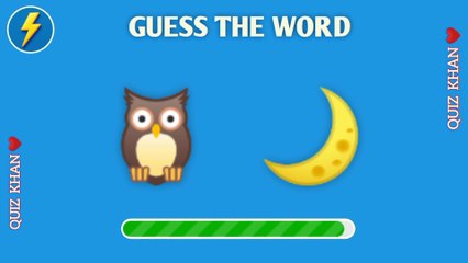 Can You Guess The Word By Emoji🤔 || Emoji Quiz Challe