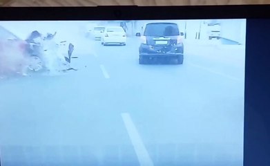 Choque en cadena ocurrido en Ñemby