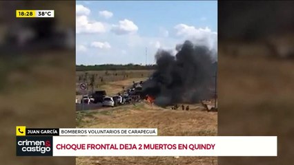 Carapeguá: Accidente fatal e incendio forestal provocado