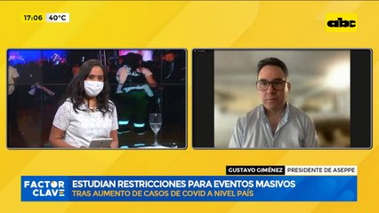 Estudian restricciones para eventos masivos