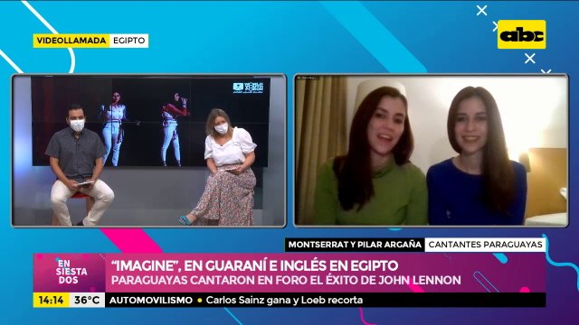 El éxito de John Lennon “Imagine” suena en guaraní e inglés en Egipto