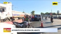 Accidente fatal en zona del Abasto