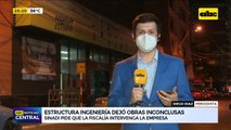 Estructura Ingeniería dejó obras inconclusas