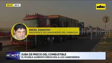 Camioneros expectantes a suba de precios de combustibles