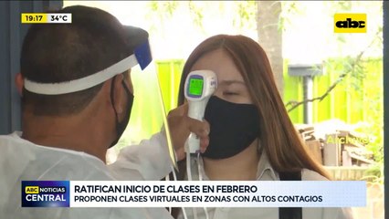 Ratifican inicio de clases en febrero