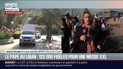 Liban: 120.000 fidèles réunis pour une grande messe en présence du pape Léon XIV