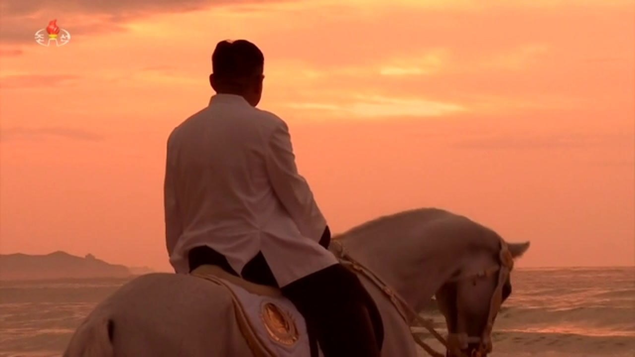 Kim Jong Un A Caballo