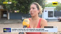Denuncian cortes de luz durante las noches