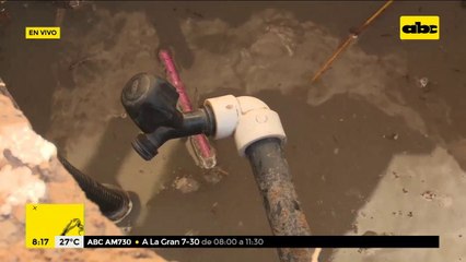 ¡Lamentable! Sin servicio de agua en puerto botánico hace tres meses